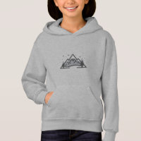Minimal Winter Streetwear Kids Hoodie Design