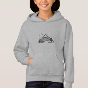 Minimal Winter Streetwear Kids Hoodie Design