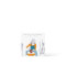 Minimal yellow blue woman illustration pottery