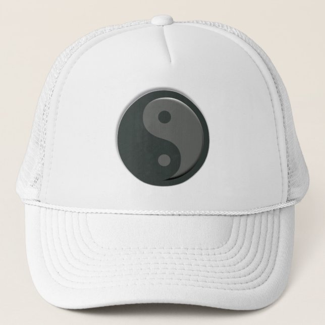 Minimal Yin Yang Taoism Cap (Front)