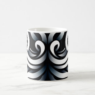 Minimal Zen Sacred Geometric Mandala Abstract Coffee Mug
