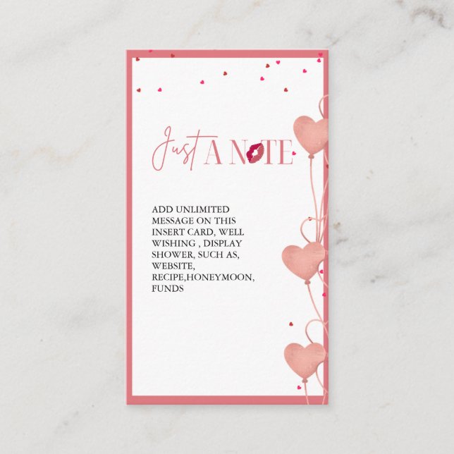 Minimale Valentine Fête des mariées Carte d'affich (Devant)