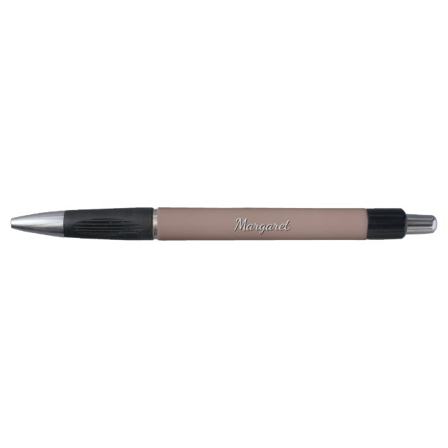 Minimalish Name Pen Personalized Stationery (Front)