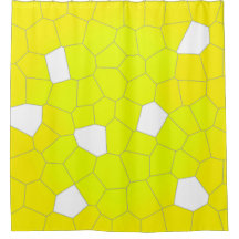 Minimalism Abstract Art Yellow Grey White Cells