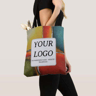 Minimalism Colour Blocking Business Promotional Tote Bag