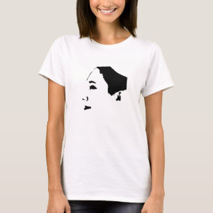 Minimalism Face Sketch Girl Lady Empower T-Shirt