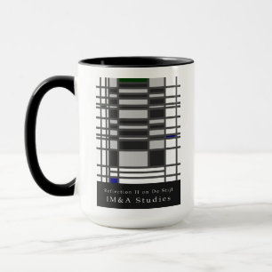 Minimalism Reflection II on De Stijl Mug