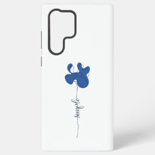 Minimalism Simple Flower Samsung Galaxy Case