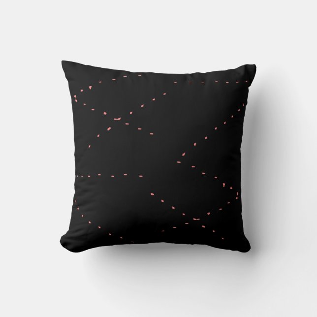 Minimalisme d'art Abstrait Coussin à oreiller (Recto)