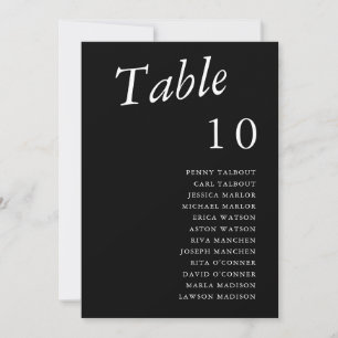 Minimalist-1 W&B Table Number 10