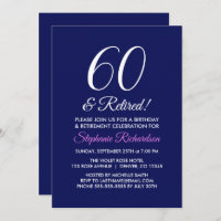 Minimalist 60 and Retired Dark Purple Retirement