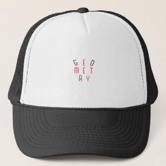 Minimalist Abstract Geometry Optical Illusion Fiel Trucker Hat