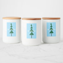 Minimalist Abstract Green Chic Christmas Tree