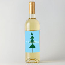 Minimalist Abstract Green Chic Christmas Tree