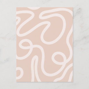 Minimalist abstract  holiday postcard