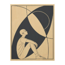 Minimalist Abstract Human Line Art