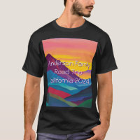 Minimalist Abstract Impressionist Mountain Landsca
