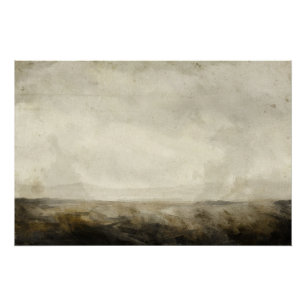 Minimalist Abstract Landscape Poster