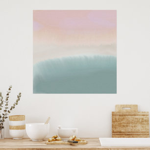 Minimalist Abstract Landscape Soothing Wall Art