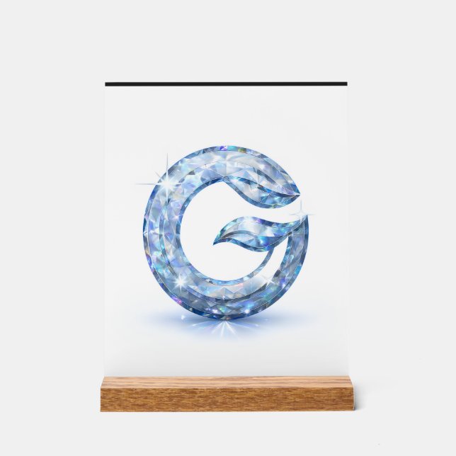 Minimalist Abstract Letter G  (Recto)