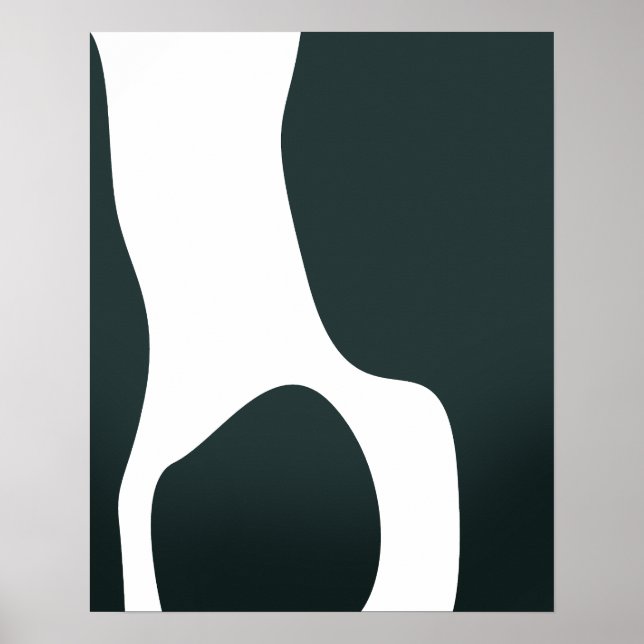  Minimalist Abstract Shapes Poster (Front)