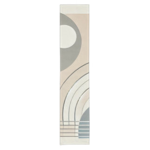 Minimalist Abstract Table Runner