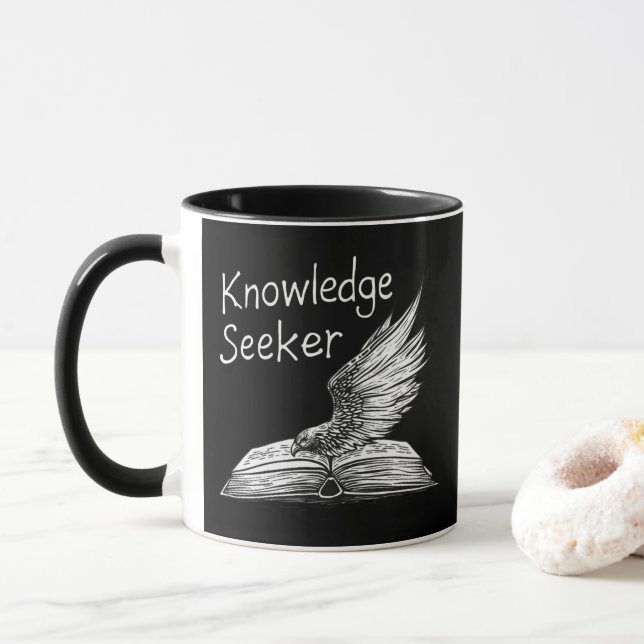 Minimalist Aesthetic Mug (With Donut)