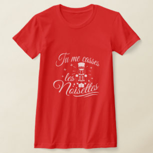 Minimalist and funny: unique hazelnut puzzle T-Shirt