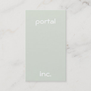Minimalist and Modern Business Card