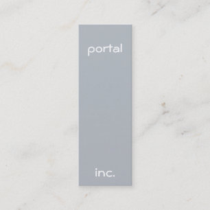 Minimalist and Modern Mini Business Card