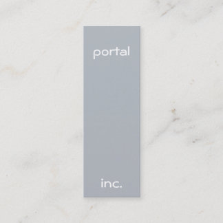 Minimalist and Modern Mini Business Card