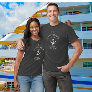 Minimalist  Anniversary Cruise Alaska Personalize T-Shirt