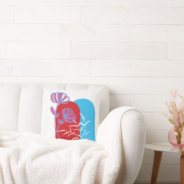 MINIMALIST ARCHED TRENDY DESIGN THROW PILLOW (Couch)