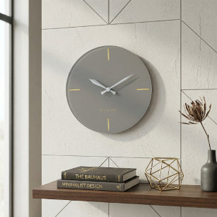Minimalist Architectural Wall Clock - Modern 
