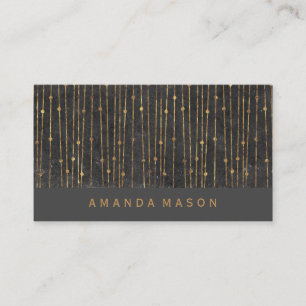 Minimalist Arrow Pattern Business Card