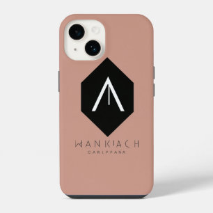 Minimalist Art Company Logo - Fashion & Digital iPhone 14 Case
