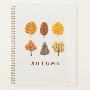 Minimalist Autumn Tree Planner
