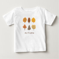 Minimalist Autumn Trees 