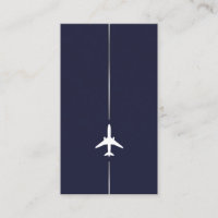 Minimalist Aviation Business Card