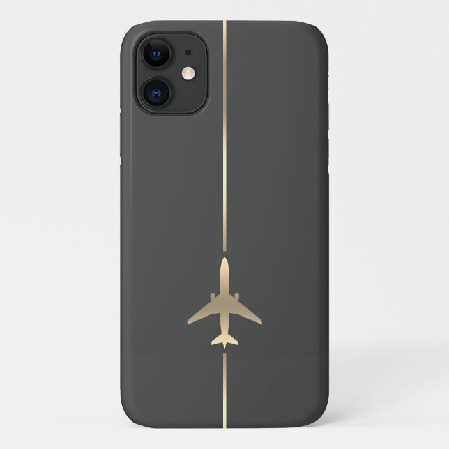 Minimalist Aviation Case-Mate iPhone Case (Back)