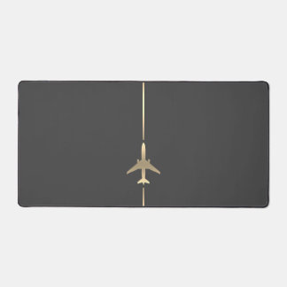 Minimalist Aviation  Desk Mat