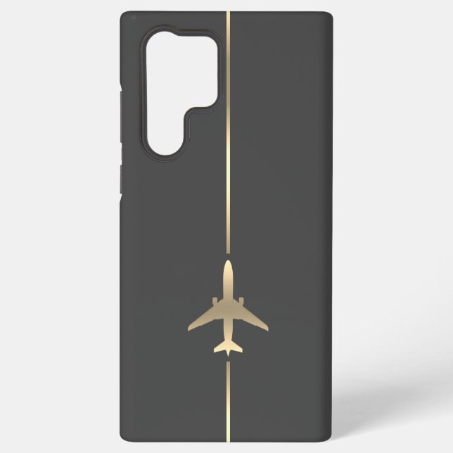 Minimalist Aviation Samsung Galaxy S22 Ultra Case (Back)