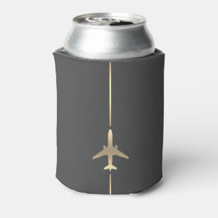Minimalist Aviation Seltzer Can Cooler