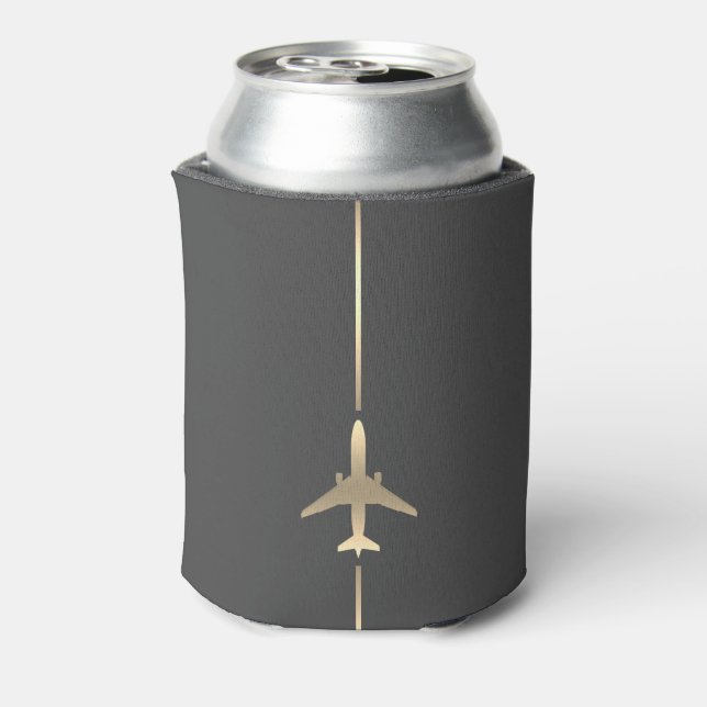 Minimalist Aviation Seltzer Can Cooler (Can Back)