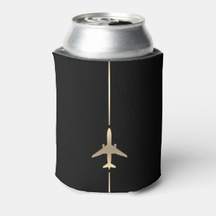 Minimalist Aviation Seltzer Can Cooler