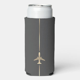 Minimalist Aviation Seltzer Can Cooler