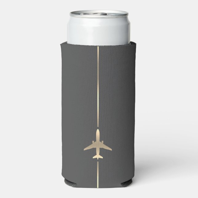 Minimalist Aviation Seltzer Can Cooler (Seltzer Back)