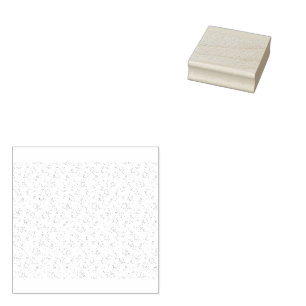 Minimalist Back To School Name Design Rubber Stamp