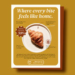 Minimalist Bakery Flyer<br><div class="desc">Modern,  minimalist,  multipurpose design for your personalized business brochure. Select the ''Edit Using Design Tool'' button to customize this design further.</div>