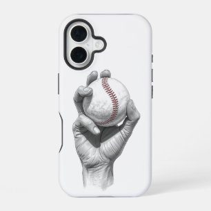 Minimalist Baseball iPhone 16 Case